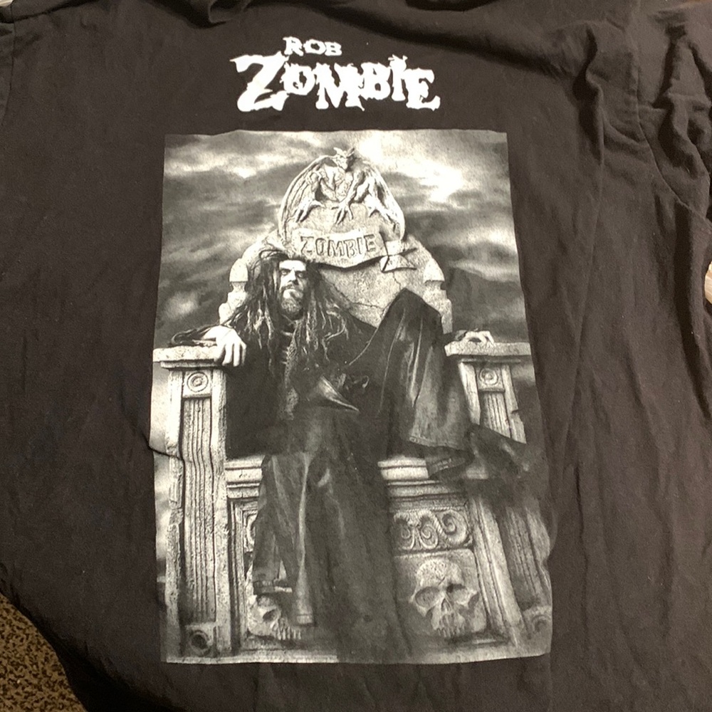 Rob Zombie Black Band Shirt